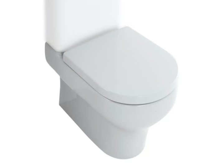 CLEAR - Close coupled Floor mounted Vitreous China toilet _ Olympia Ceramica